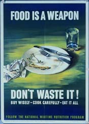 National Wartime Nutrition Program Propaganda Poster