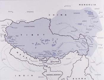 tibet himalayan geographic location cultures holycross plans college edu projects region