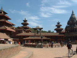 Hindu and Buddhist temples in Patan, the capital of one of the three medieval Newar kingdoms