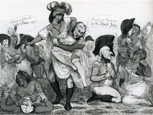 Death of Tippoo or Besieging the Haram, 1799, Thomas Rowlandson, Pal, Pratapaditya and Vidya Dehejia, From Merchants to Emporers: British Artists and India 1757-1930 ( Ithica, Cornell University Press, 1986)
