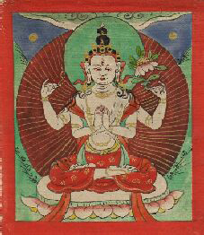 Avalokiteshvara - Chaturbhuja (4 hands), Mongolia, Zanabazar Museum of Fine Arts