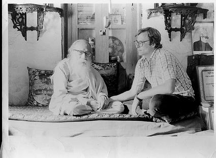 Todd Lewis and Chittadhar Hrdaya in 1982