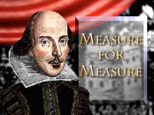 Find About 15 20 Describing Words From The Measure For Measure