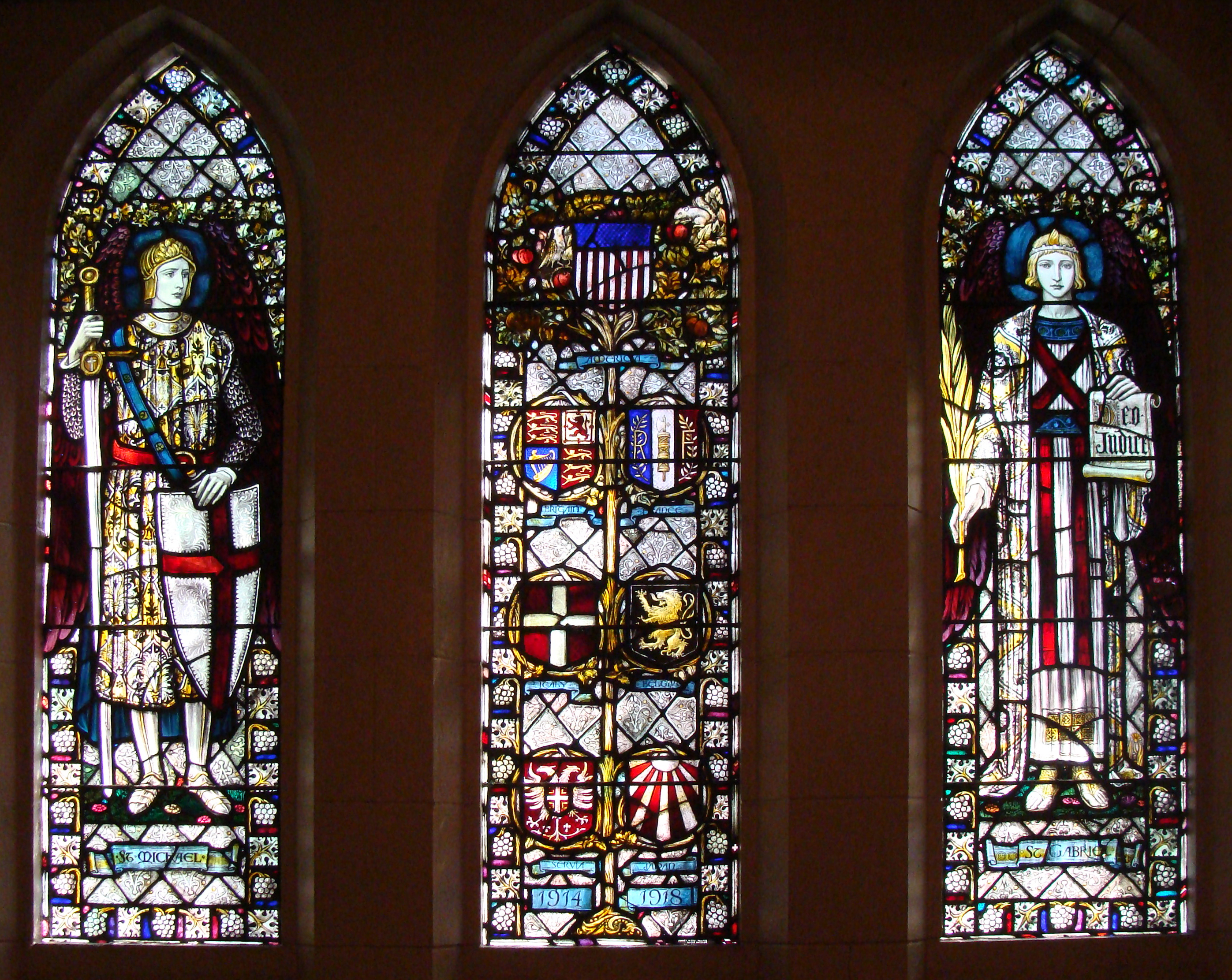 Emmanuel Christian Center windows discovered to be Tiffany glass