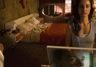 A scene from Alex Rivera's "Sleep Dealer." Image courtesy of the Sundance Film Festival.