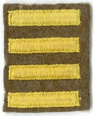 One Stripe for Every Six Months of Overseas Service