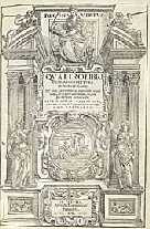 Title Page of Palladio's Four books of Architecture