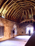 York, Chapter House, 1280s, Masons' loft on the upper floor of the vestibule where designs for the windows and other stonework of the nave were sketched on the floor. ©Raguin MMK